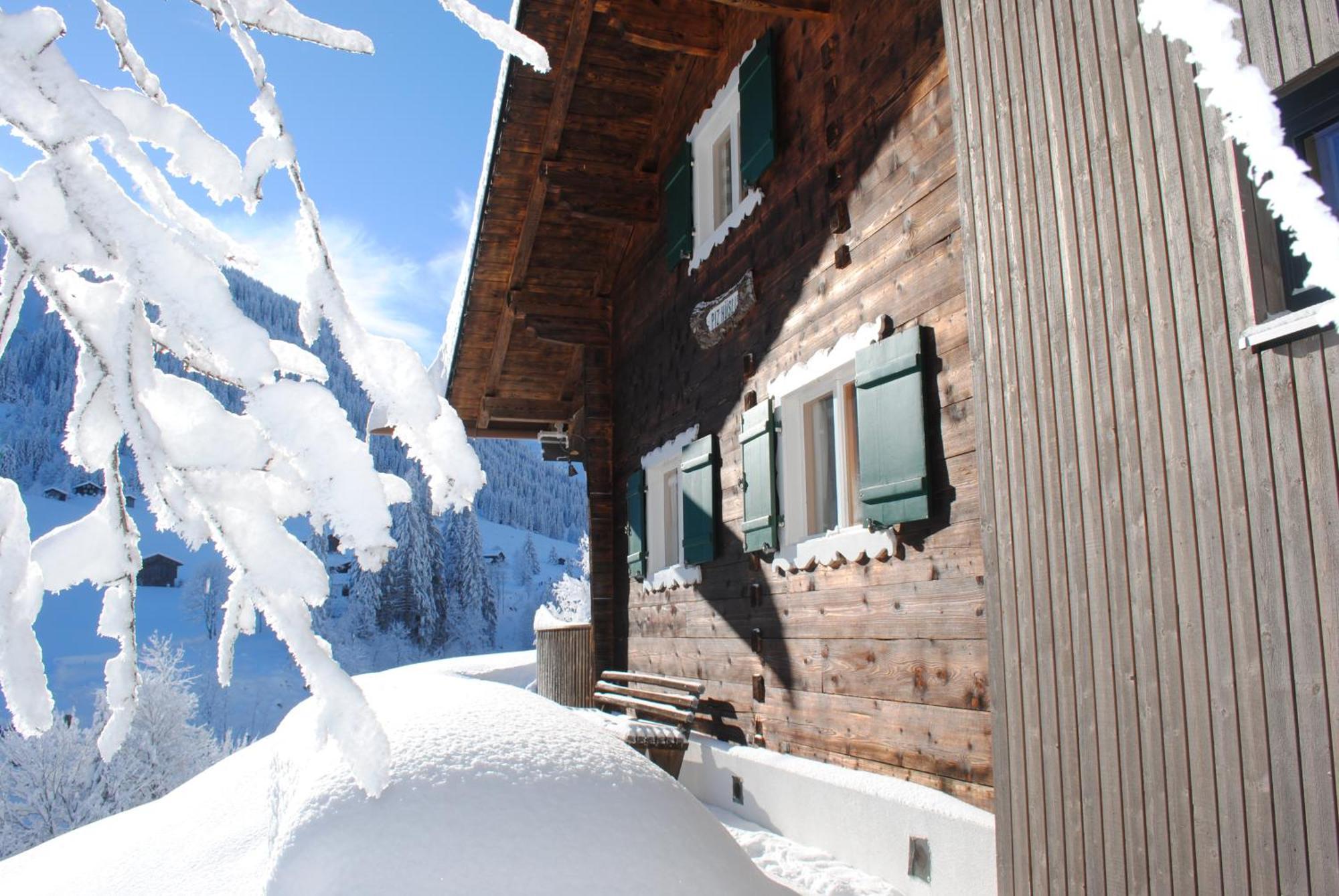 Alpenchalet Piz Huesli Чаґґунс Екстер'єр фото