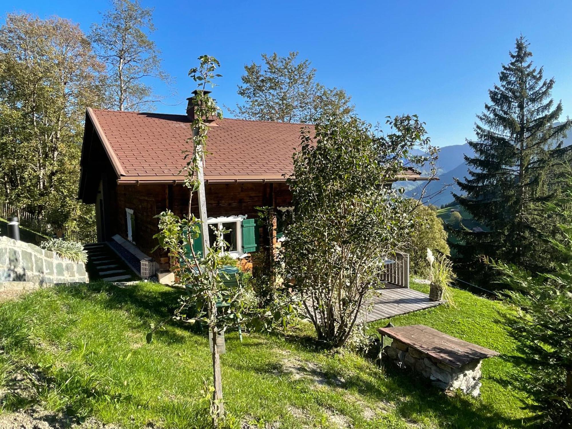 Alpenchalet Piz Huesli Чаґґунс Екстер'єр фото